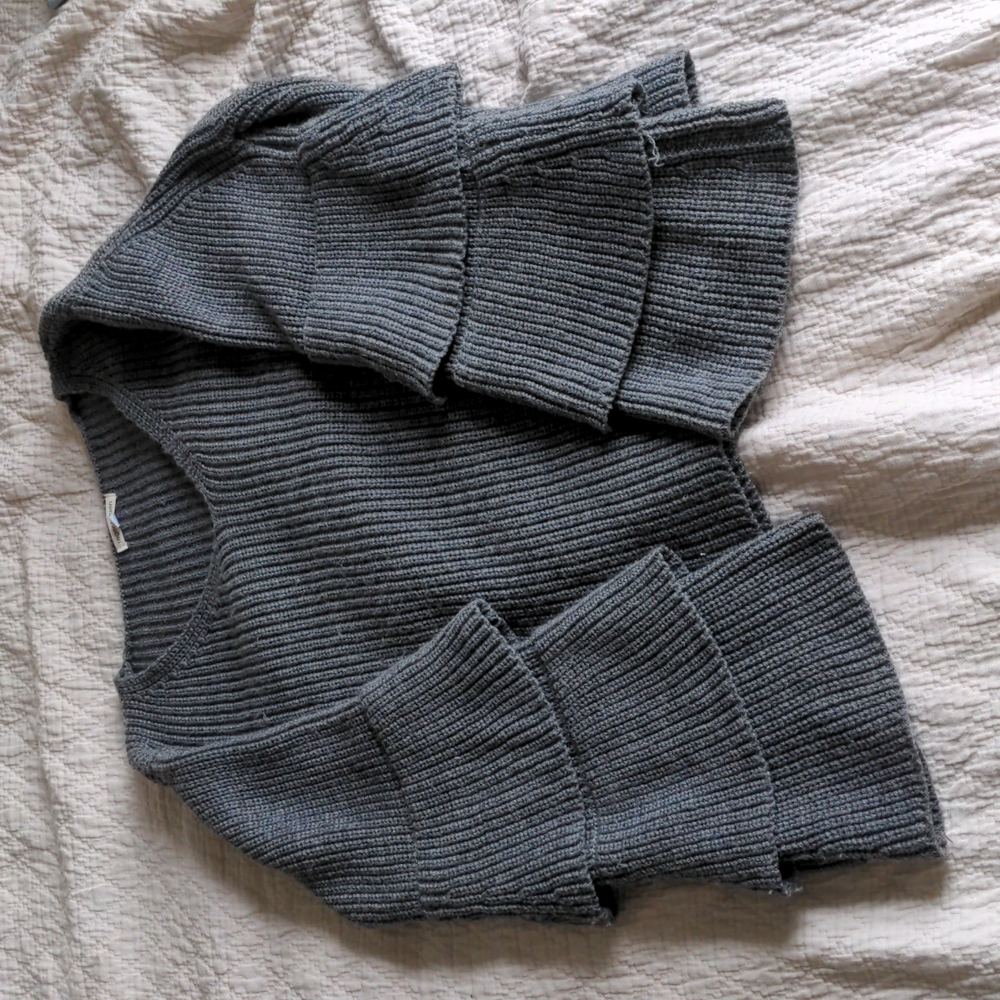 Bell sleeve sweater